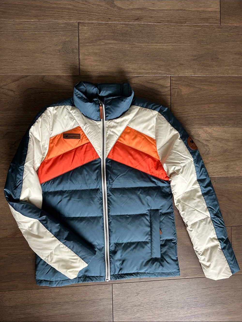 Obermeyer Kids Ember Down Jacket, Raw Indigo, XL